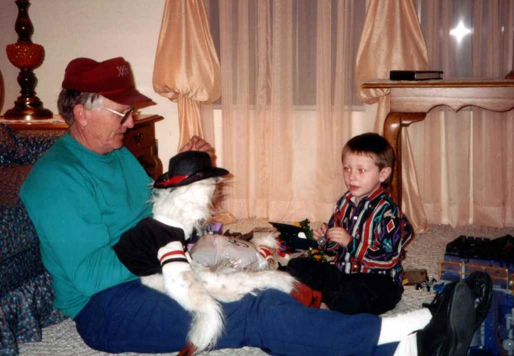 Grandpa, George and Harry