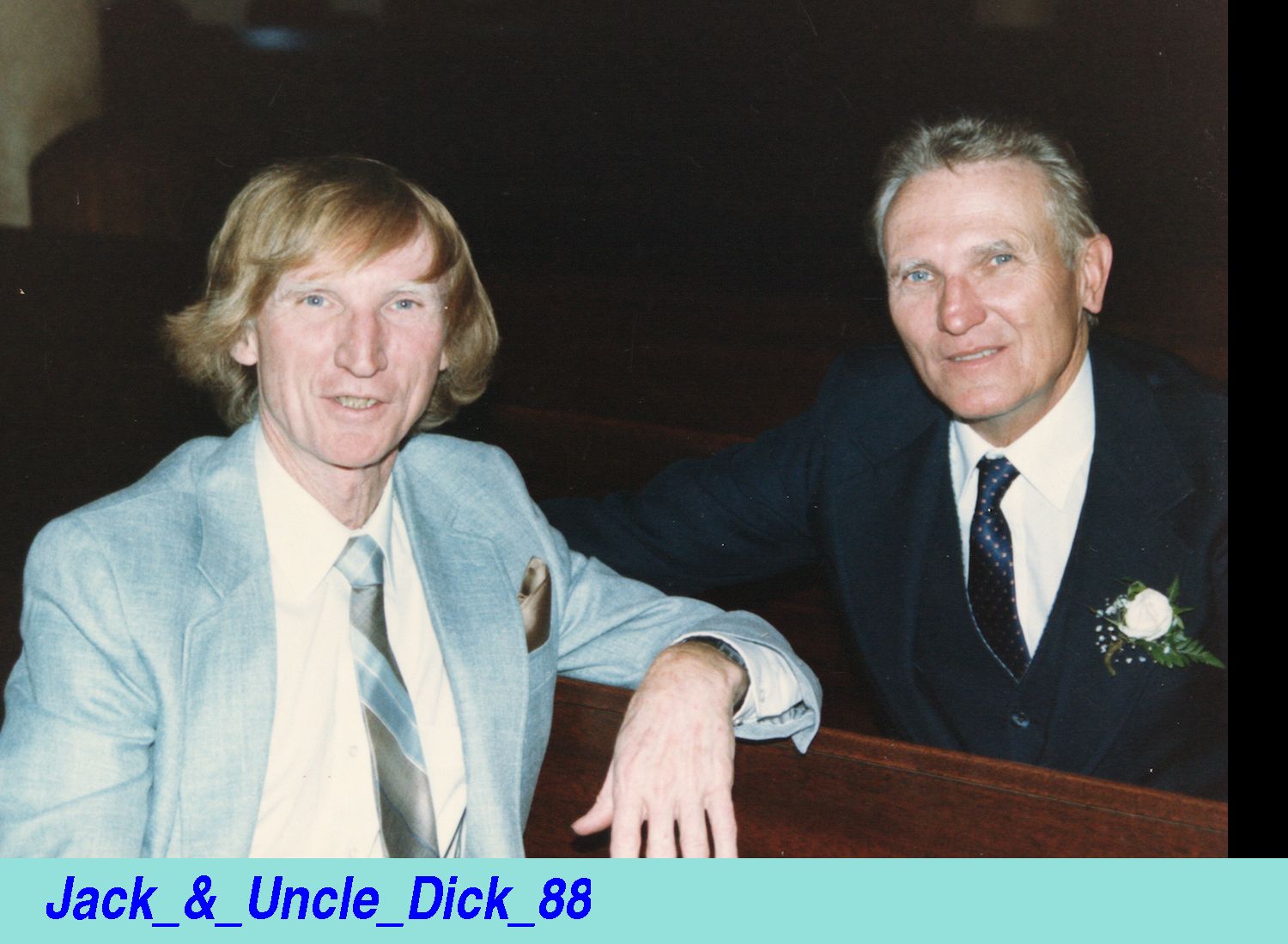 Dick and Jack in 1988