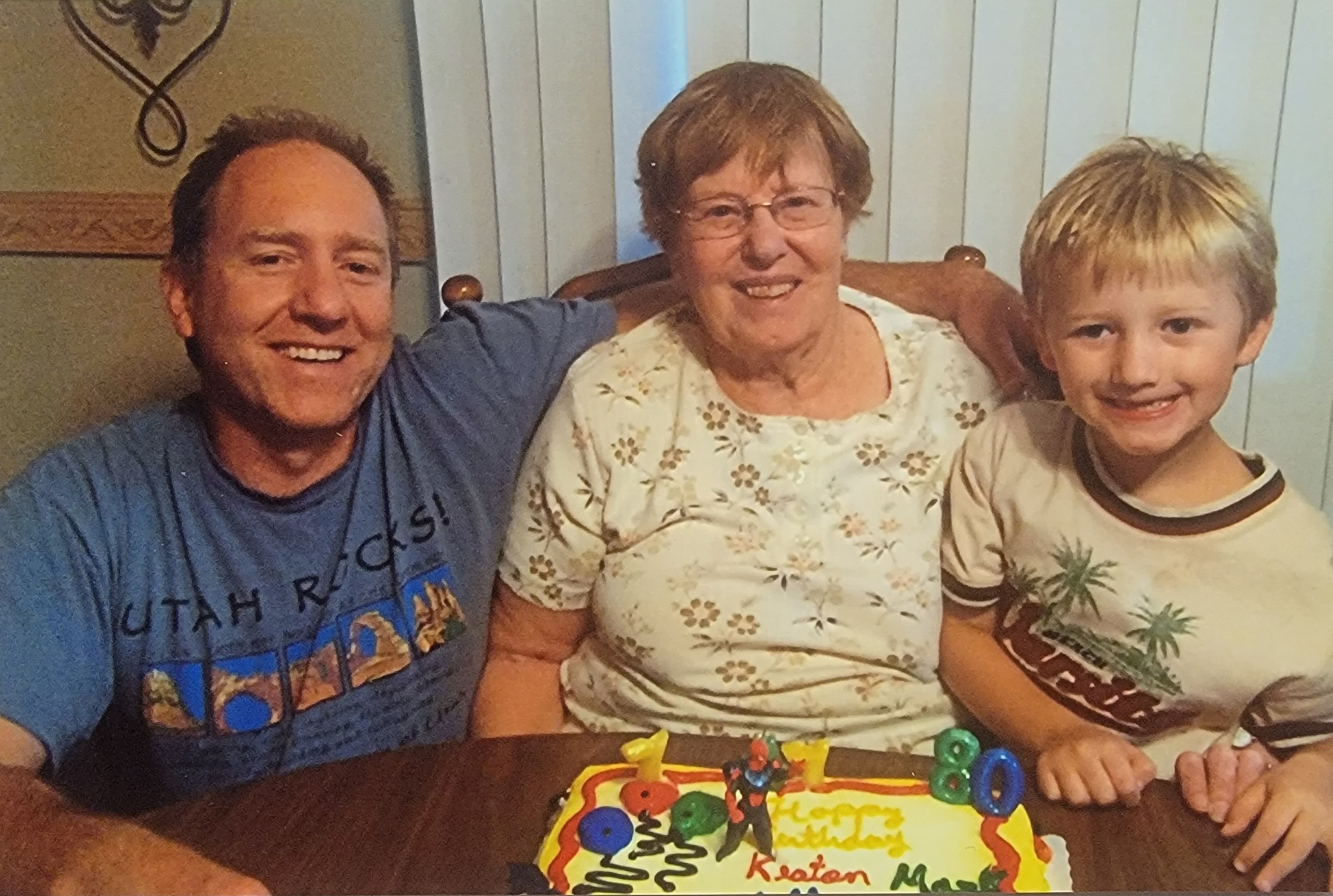 Celebrating July birthdays - Pat, Mark and Keaton