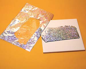 Holographic Earrings project by Emma Ralph