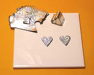Holographic Earrings project by Emma Ralph